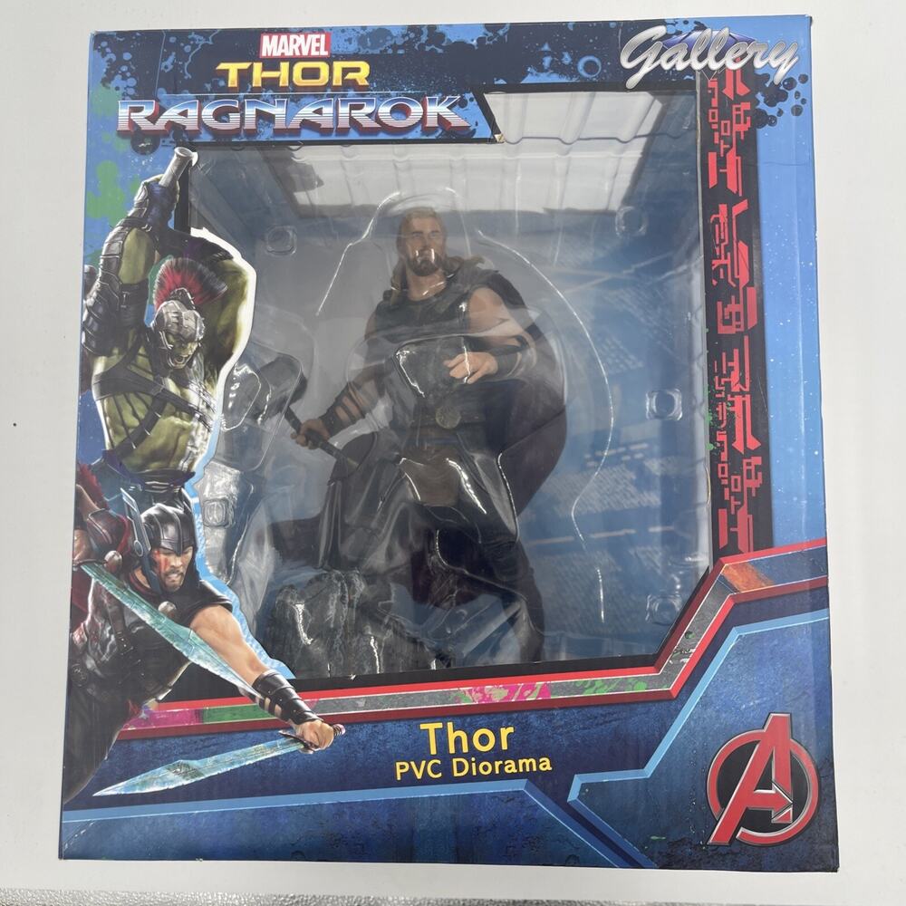 Diamond Select Marvel Gallery Thor Ragnarok 10 Inch PVC Diorama Signed New